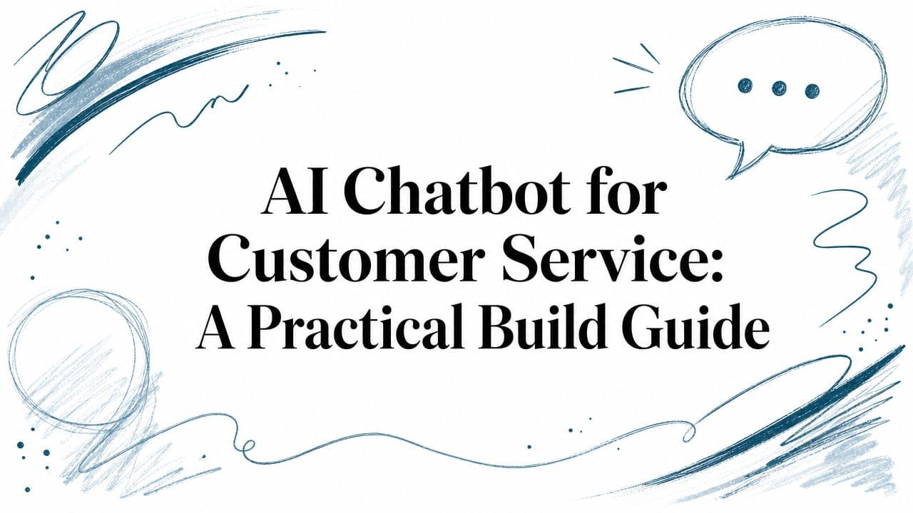 AI Chatbot for Customer Service: A Practical Build Guide