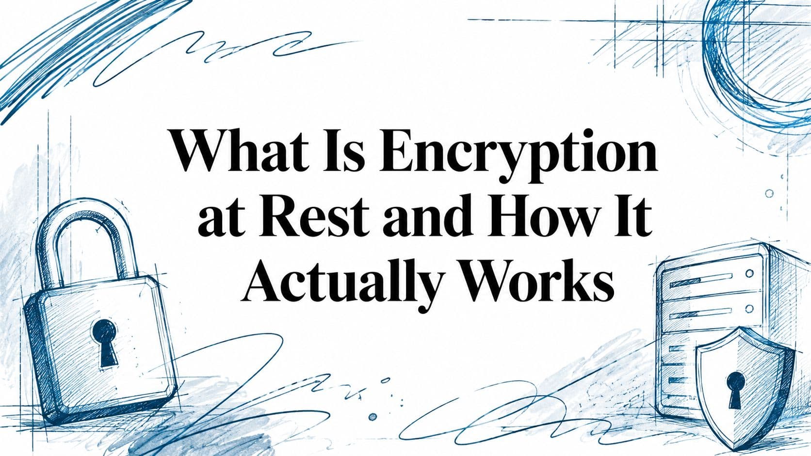 What Is Encryption at Rest and How It Actually Works