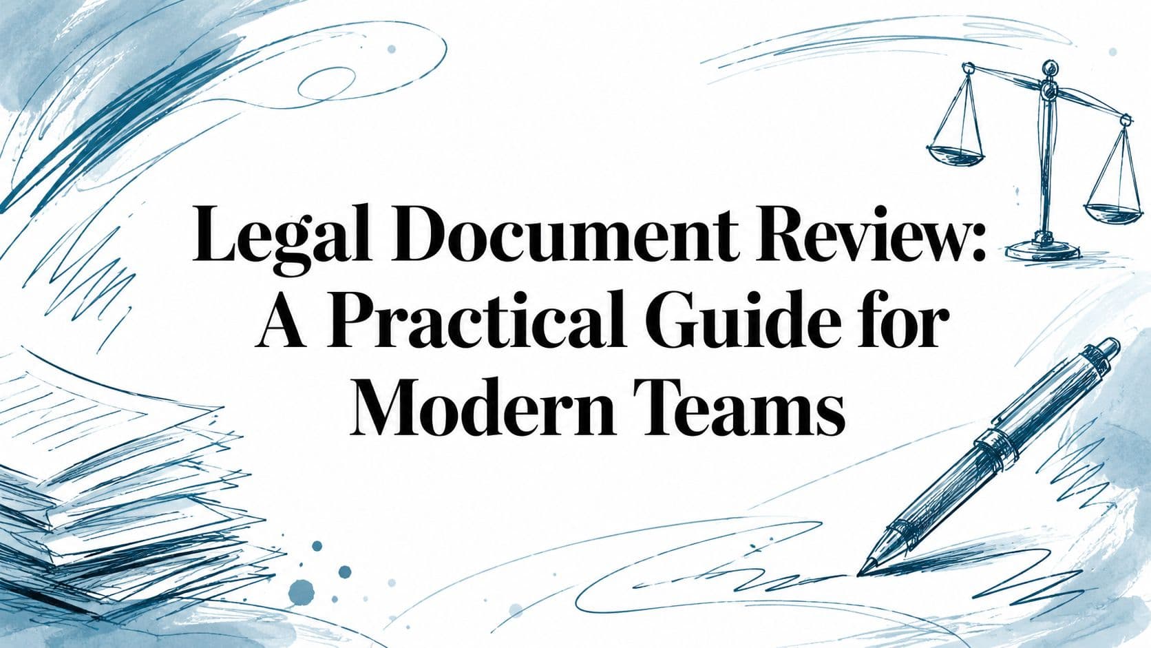 Legal Document Review: A Practical Guide for Modern Teams