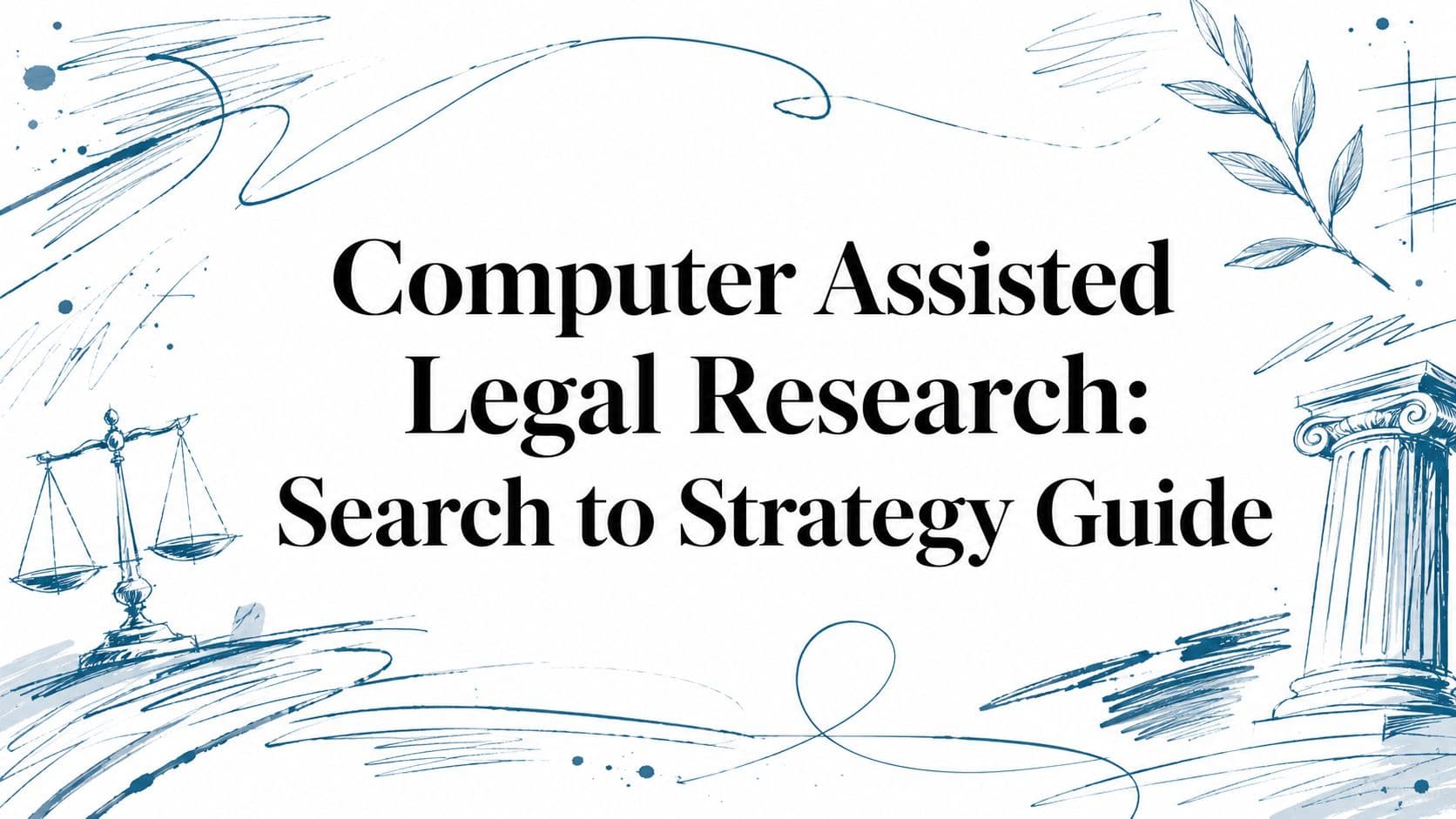 Computer Assisted Legal Research: Search to Strategy Guide